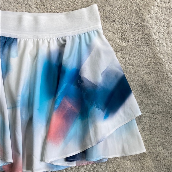 Lululemon Court Rival Skirt Baseline Wash Print Multi - Picture 6 of 16